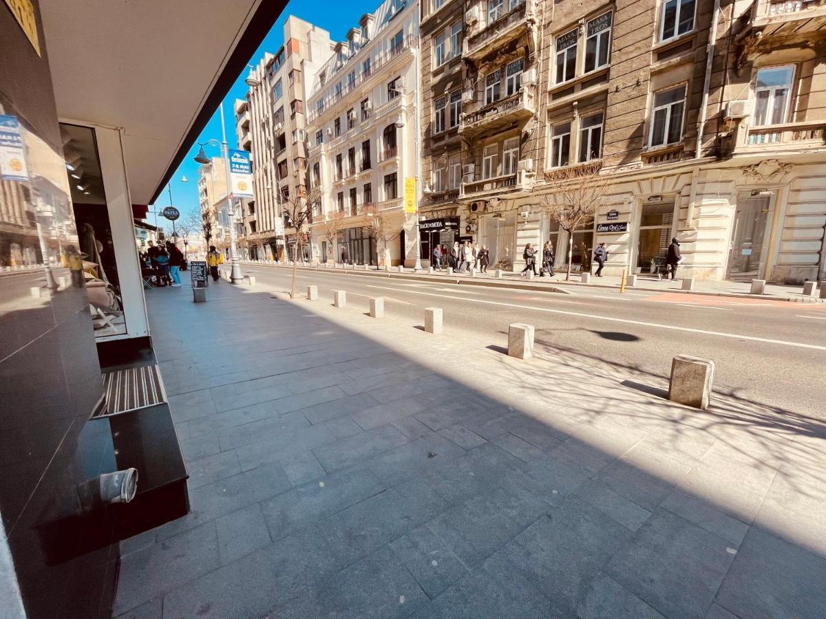 Fabulous Apartament With View In Calea Victoriei Bukarest Exteriör bild